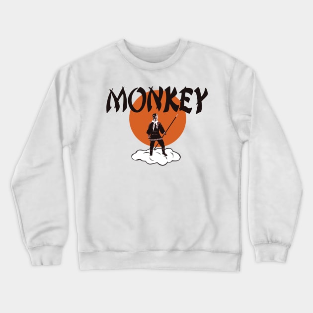 Monkey Magic Crewneck Sweatshirt by starryeuchar